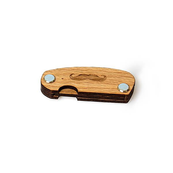 Whispers From The Woods Beard Combs - Handmade Red Oak