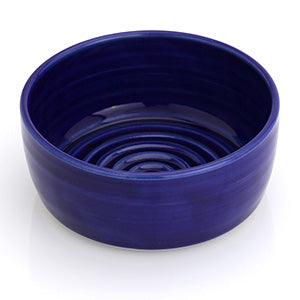 Whispers From The woods Shaving Bowl - Handmade Cobalt Blue