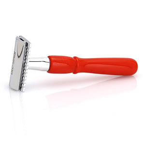 Whispers From The Woods Safety Razor - Handcrafted Orange