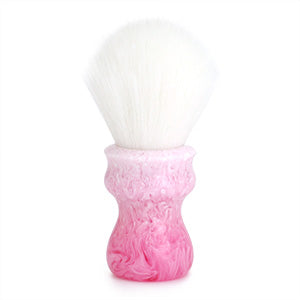 Whispers From The Woods Shaving Brush - Handcrafted Pink and White